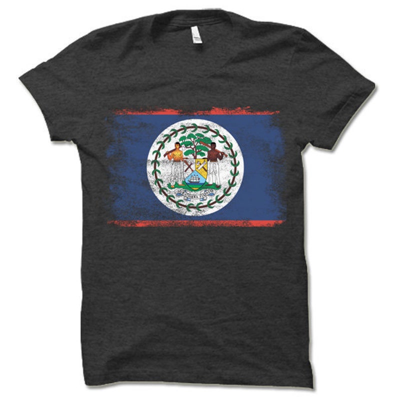 Belize Flag T Shirt Belizean Flag T Shirt Gift | Etsy
