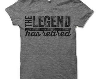 Retirement T-Shirt Gift Legend Has Retired Boss Manager Work Retirement T-Shirt Gift Legend Has Retired Boss Manager Work