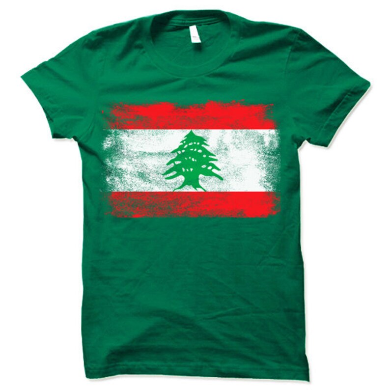 Lebanon Flag Spirit Tee