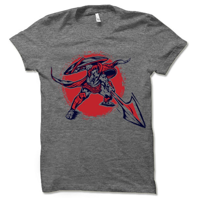 Spartan Workout Training T Shirt. Cool Workout Shirt