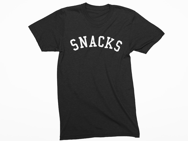 Snacks T Shirt, Casual Funny T-Shirt, Food Lover Shirt, Casual Graphic Tee, Comfortable Snack T-Shirt, Snack Lover Gift, T-Shirt for Foodies image 6