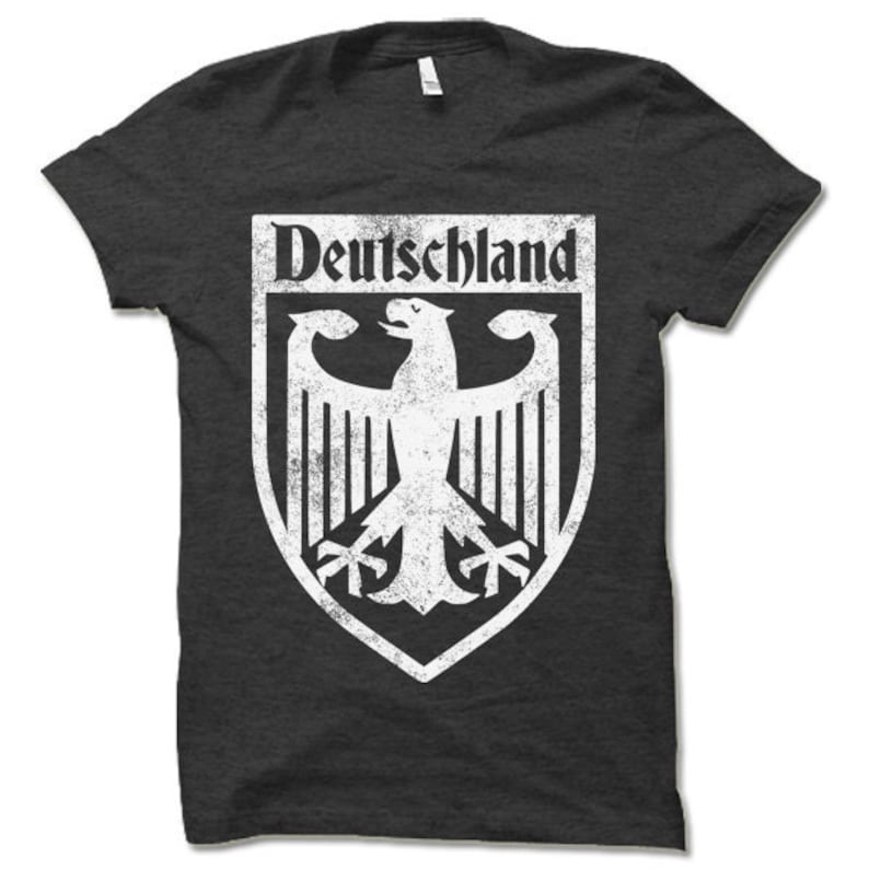 Deutschland Coat of Arms T Shirt Germany T Shirt Gift Etsy
