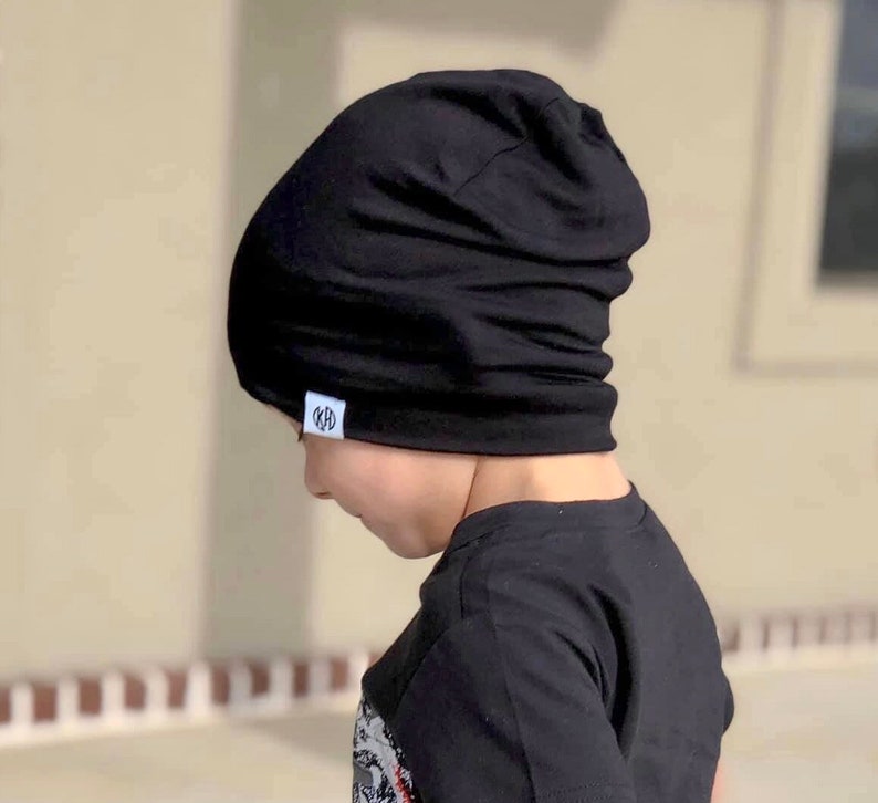 Black Beanie/ Baby Boy Slouchy Beanie/ Baby Boy Beanie/ Etsy