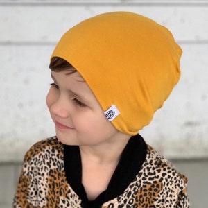 Mustard yellow beanie/ Boy boy slouchy beanie/ baby slouchy beanie/ slouchy beanie/ toddler beanie/ hipster hat/ kids slouchy beanie/ girl