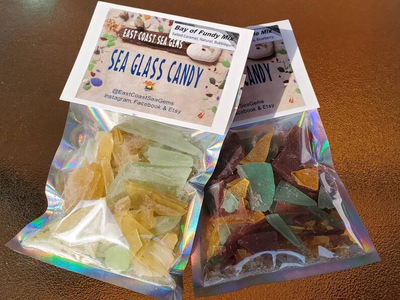 Sea Glass Candy Ocean Themed Candy Sea Glass Hard Candy. Etsy