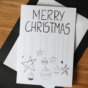 Merry Christmas, Starry Card image 2