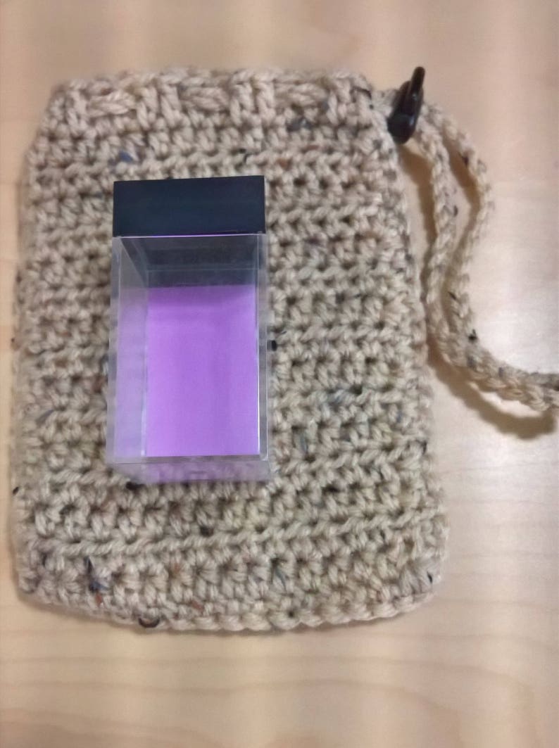 Gift Idea for Boyfriend Dice Holder Small Dice Bag Crochet Bag Drawstring Bag Mothers Day Gift RPG Accessory Gamer Gift for Husband