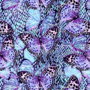 Stampa digitale farfalle blu DOWNLOAD DIGITALE farfalle modello senza cuciture jpeg sfondo digitale