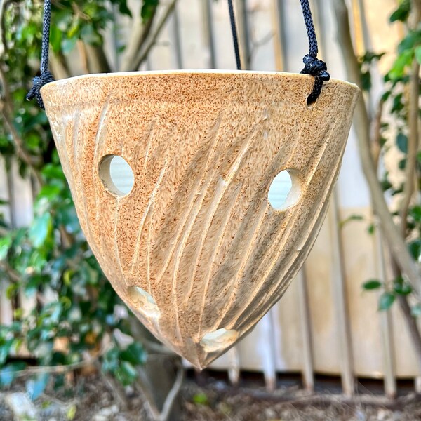 Clay Orchid Pot Etsy