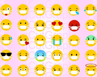 Emoji Svg Etsy