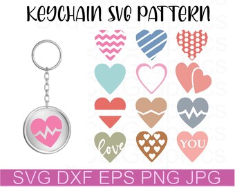 Download Svg Heart And Chain Etsy