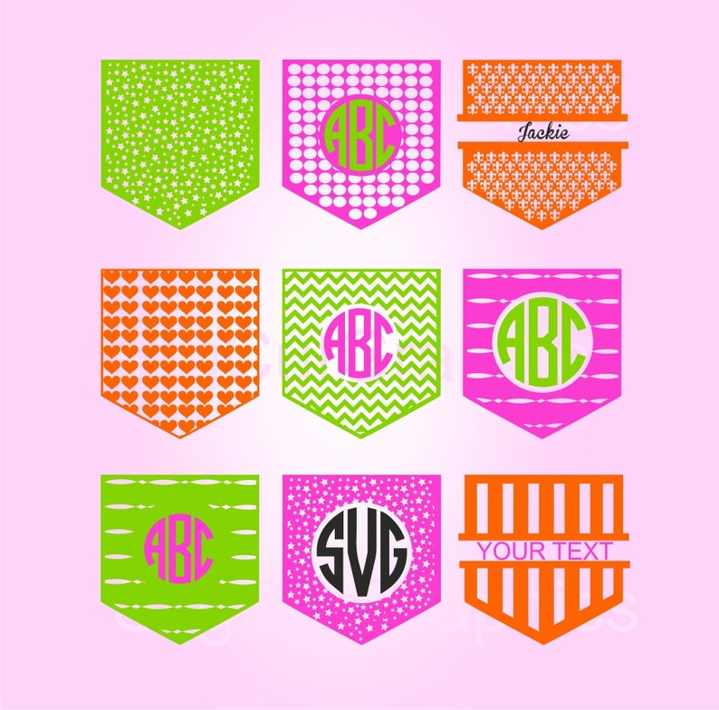 Shirt Pocket SVG Files Silhouette Die Cut Vinyl Cutter Etsy