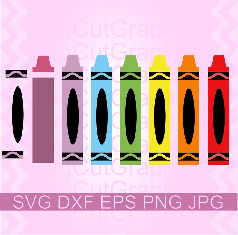 Crayon Cricut SVG
