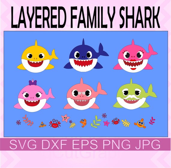 Free Free 330 Baby Shark Svg Etsy SVG PNG EPS DXF File