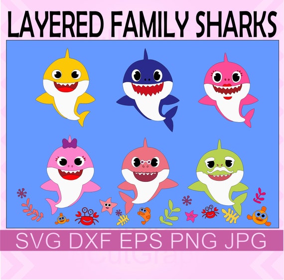 Free Free 183 Free Baby Shark Svg Cut File SVG PNG EPS DXF File