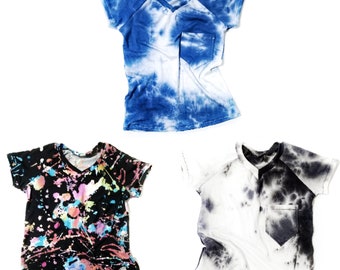 V-Neck Tshirt (3) Style Options
