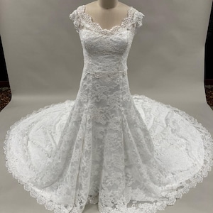 Handmade Vintage Style Wedding Dress