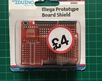 Mega Prototype Board Shield for the Arduino