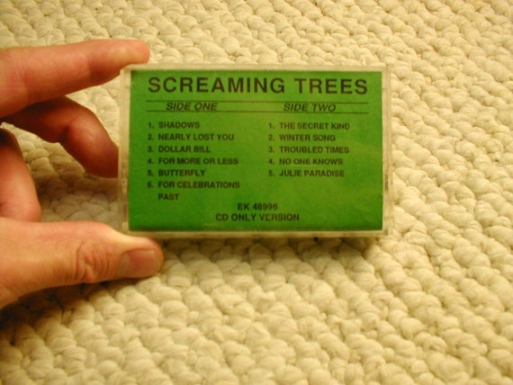Download Mega Rare 1992 Screaming Trees Demo Cassette Tape Sweet Etsy