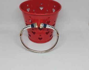 Bracelet Jonc Homme Argent Massif 950/1000 - Vangovango Gasy Ref10 Soa - Neuf Avec étiquettes