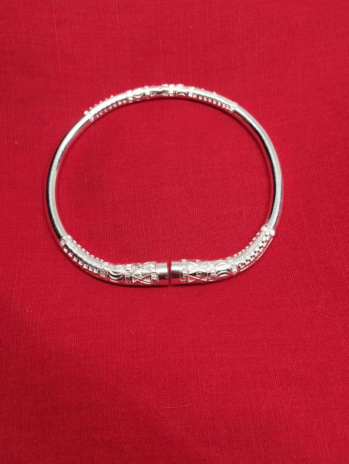 Bracelet Jonc Homme En Argent Massif Vangovango Gasy - Réf8 Soa - Neuf Avec étiquettes