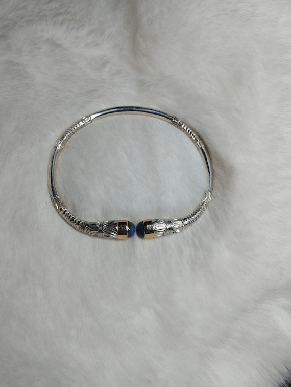 Jonc Vangovango Gasy Pour Femme En Argent Massif 950/1000 - Soa Vangovango