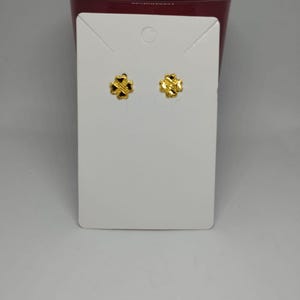 18-carat 750/1000 gold Madagascar chain model earrings