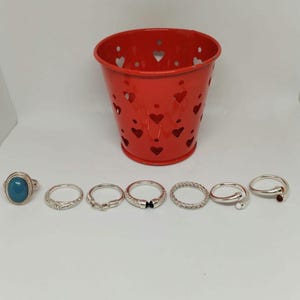 Solid silver ring of your choice: Vangovango, aloalo, harena miditra...