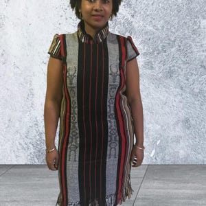 Gasy dress Ambohimandroso fabric
