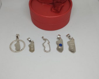 Madagascar pendants of your choice in 925/1000 silver