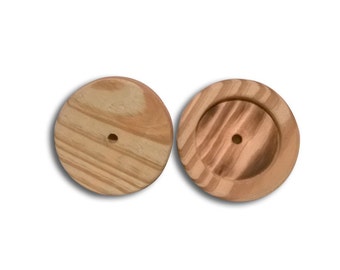 4 Wood Wheel and Axle 1-12