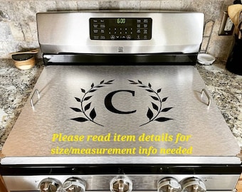 gas stove top glass cover