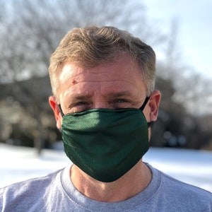 Micro Mesh One Layer Sports Face Mask | Breathable | Adult to Toddler | Adjustable | Ultra Light | Nose Wire | Handmade in the USA