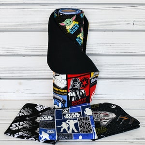 Star Wars Reusable Paperless Towels ~ 2-Ply ~ Build Your Own Roll ~ 100% Cotton ~ 11.5” ~ Professionally Finished Edges ~ Made the in USA