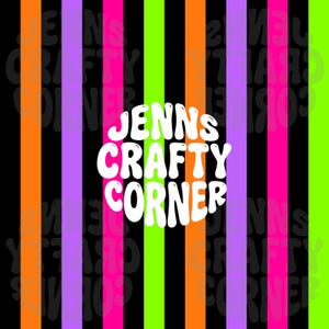 Neon Halloween coordinate Seamless Pattern