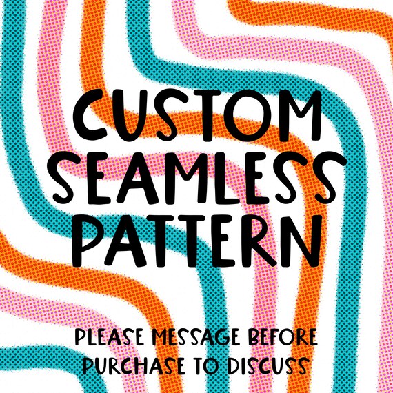 Non-exclusive custom seamless pattern | Repeating File | Seamless Pattern | Fabric Sublimation