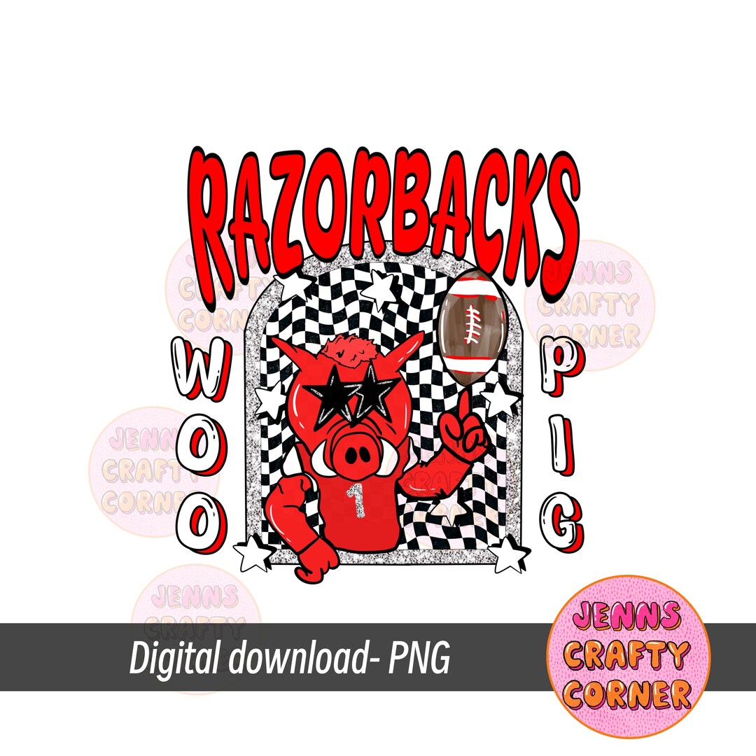 Arkansas Razorbacks Design Arkansas Razorbacks PNG Design - State PNG- Digital File - Etsy