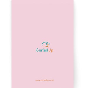 Golden Retriever Gift A6 Notebook Pink Golden Retriever Lover Gift Plain Pages Pocket/Handbag Size image 4