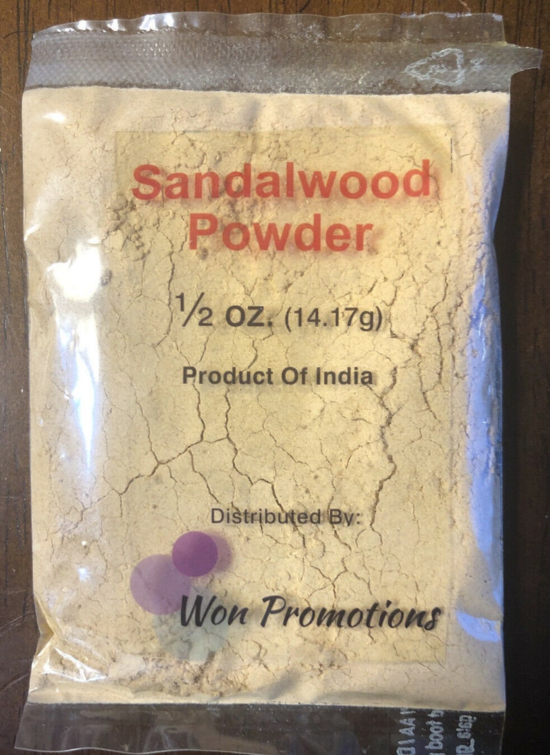 SANDALWOOD POWDER 1/2 Oz, USA Seller Free Shipping image 1
