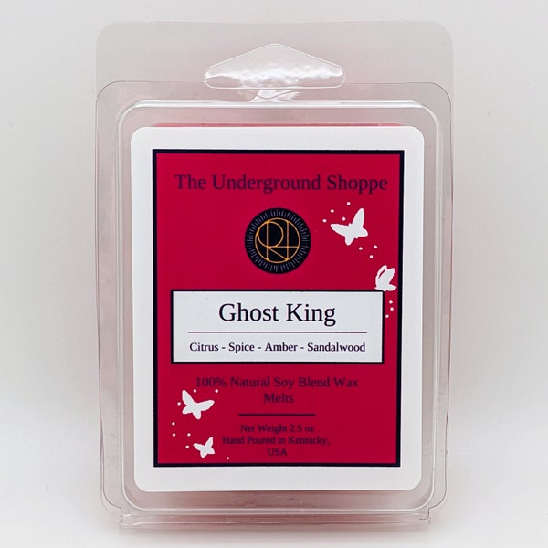 Ghost King | TGCF, Hua Cheng Inspired Wax Melts