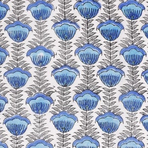 Pleated  Lampshade-Blue Lamp Shade-Blue Floral Pleated sconce  chandelier shade -Custom Made-To-Order-Home Decor-Floral Gathered Lamp Shade