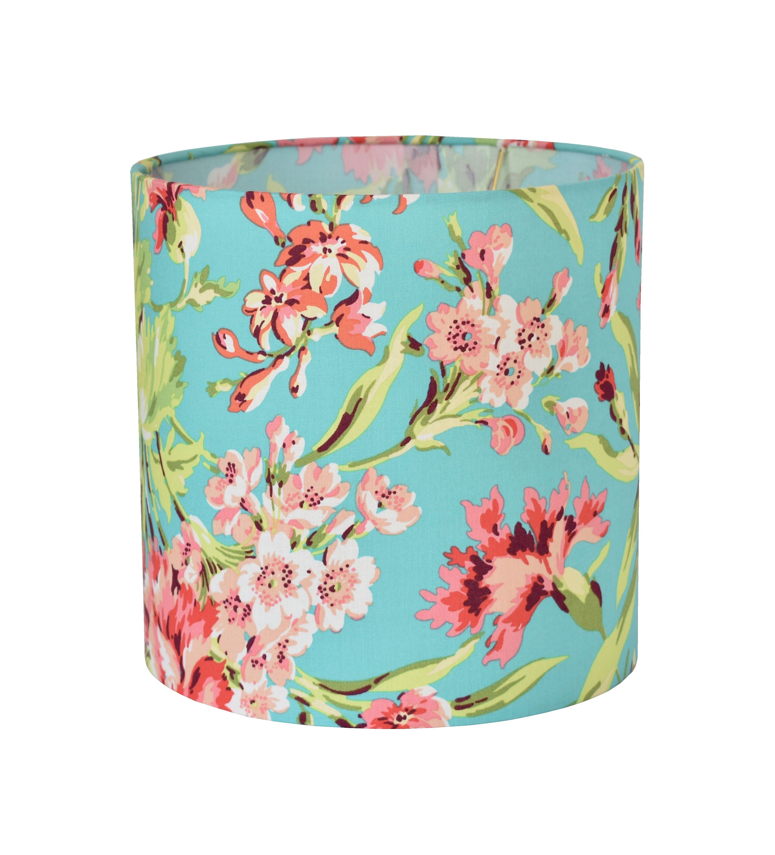 Teal Pink Fl Lamp Shade Kids Room Nursery Teal Pink Fl Lamp Shade Kids Room Nursery Lampshade Decor Love Bliss Bouquet Table