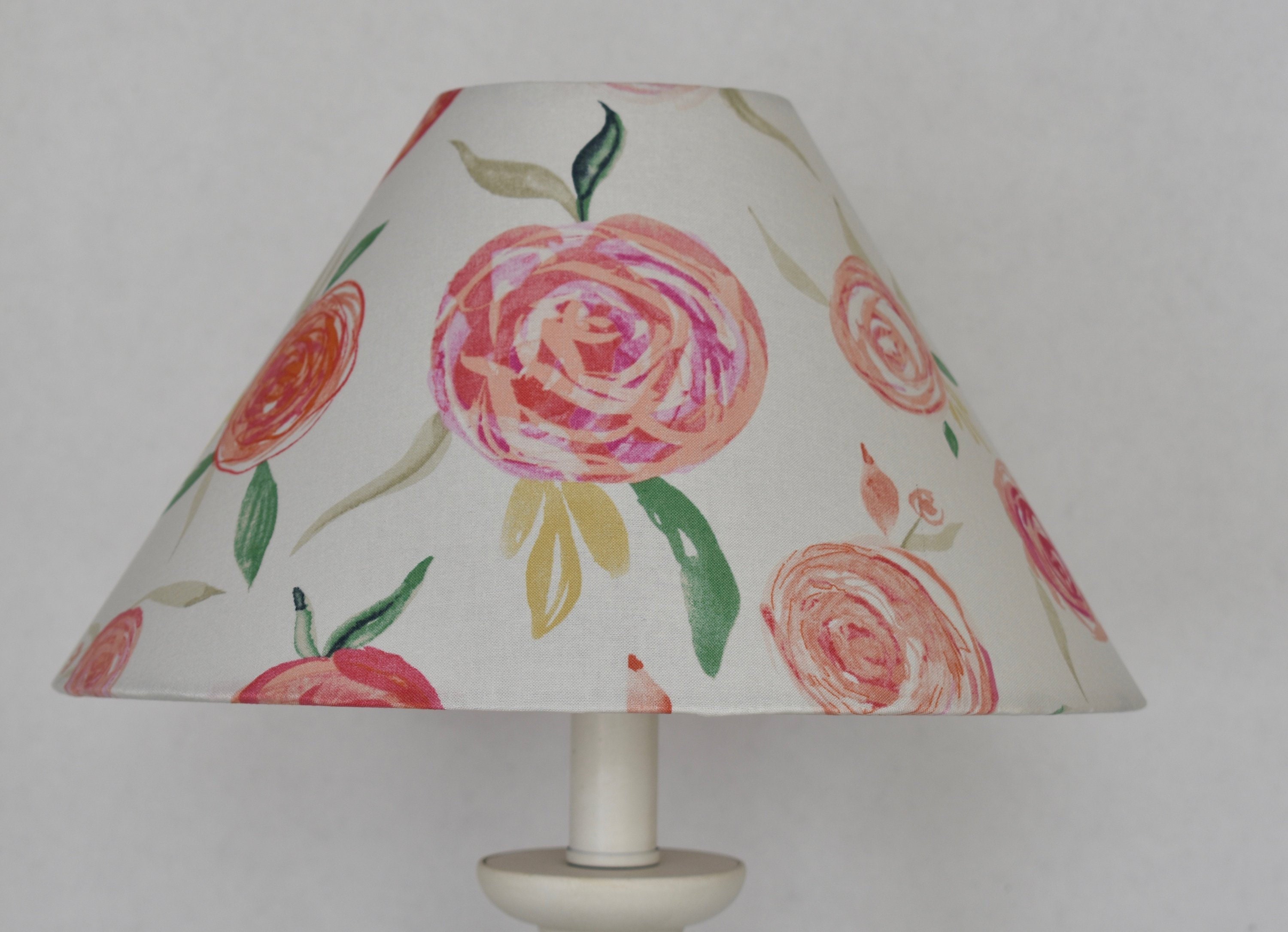 light pink lamp shade for nursery