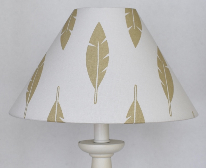 gold nursery lamp