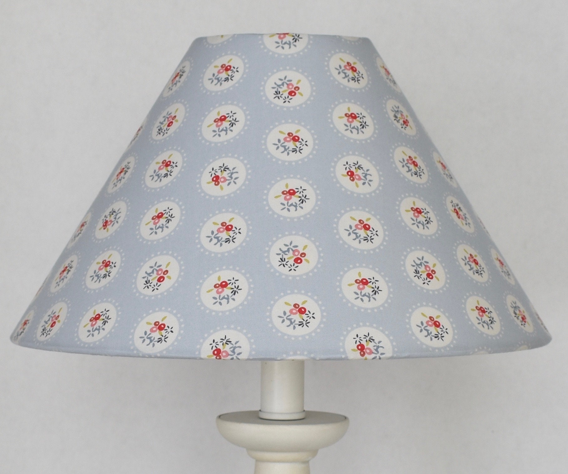 Blue Pink Fl Lamp Shade Kids Room