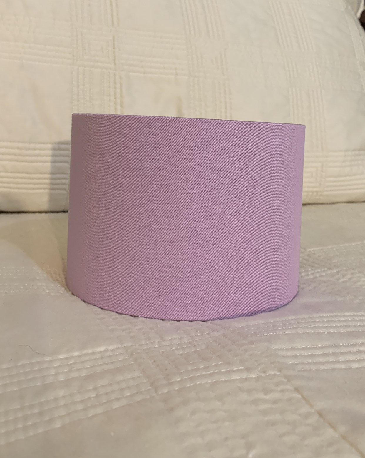 pink lamp shade for nursery