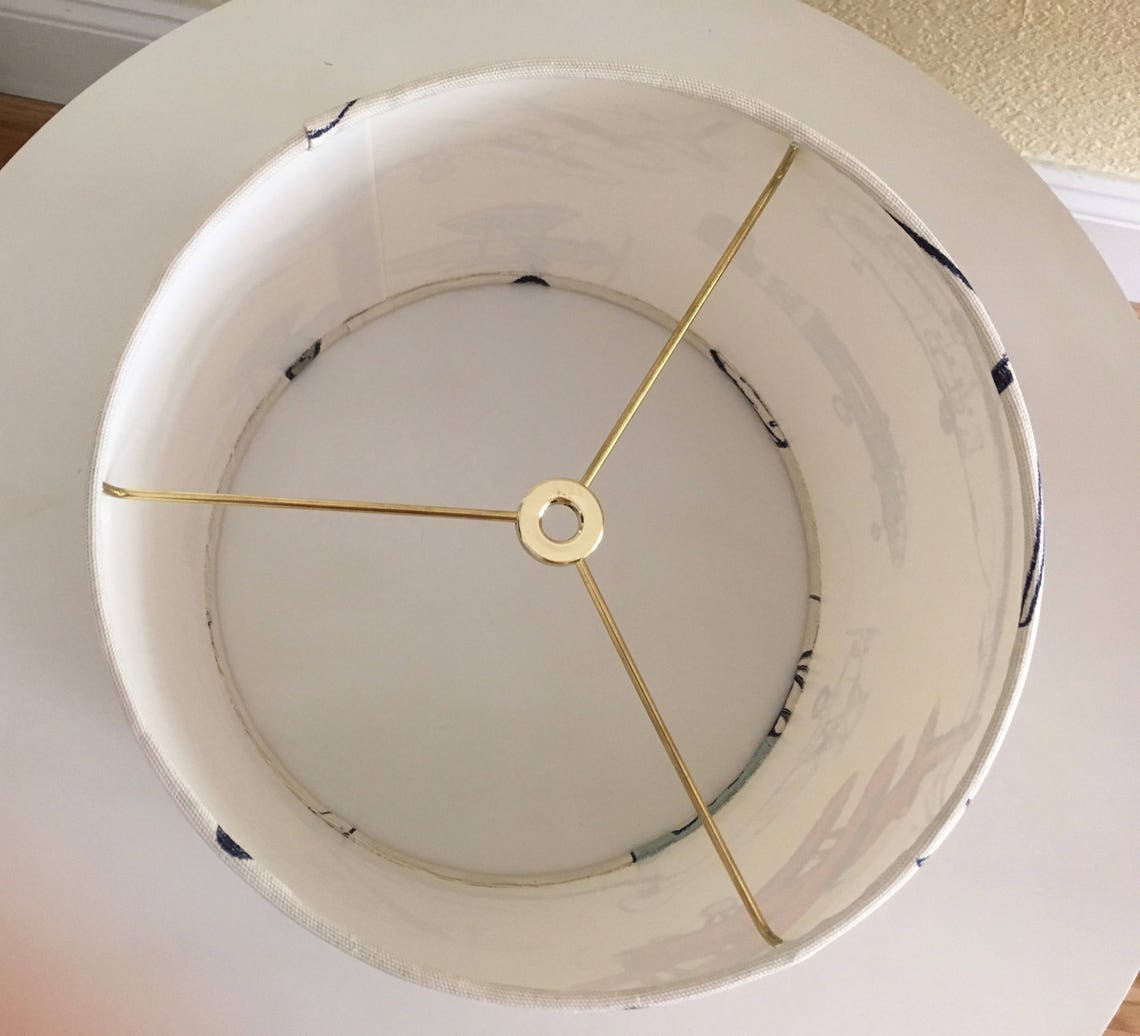 Airplane Lamp Shadebaby Boy Nursery Orange Lampshadeboys Etsy