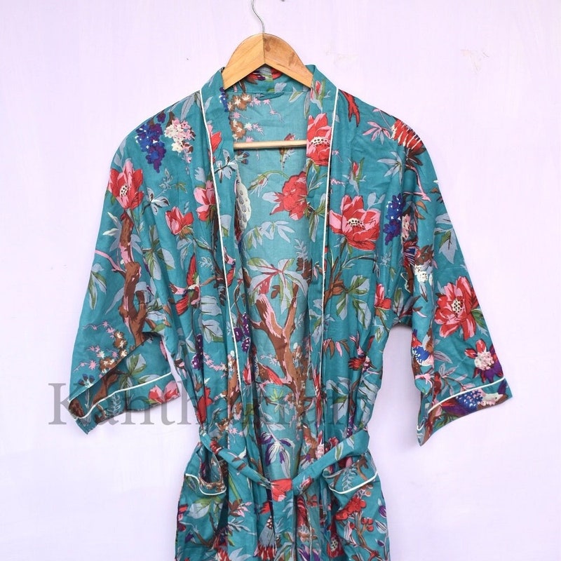 Indian Cotton Robe - Etsy