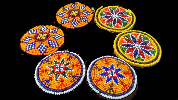 Vintage Gypsy Embellishment Patches,Ethnic Medalli