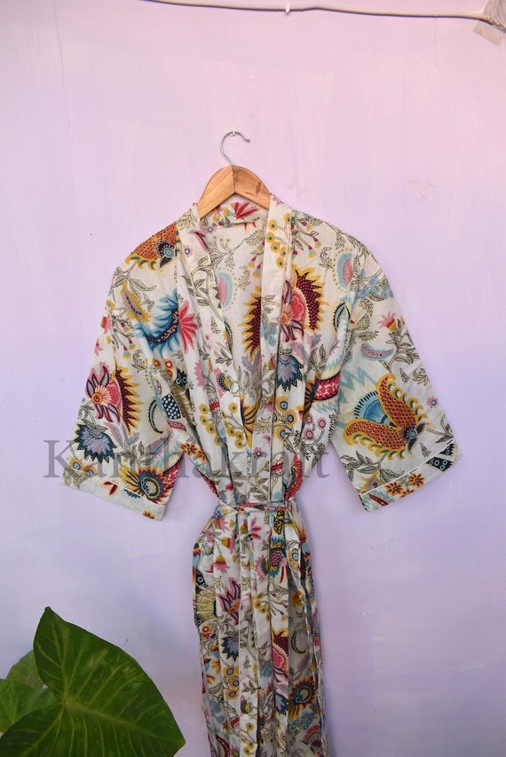 chinese dress ladies Blue Lightweight Dressing Gown